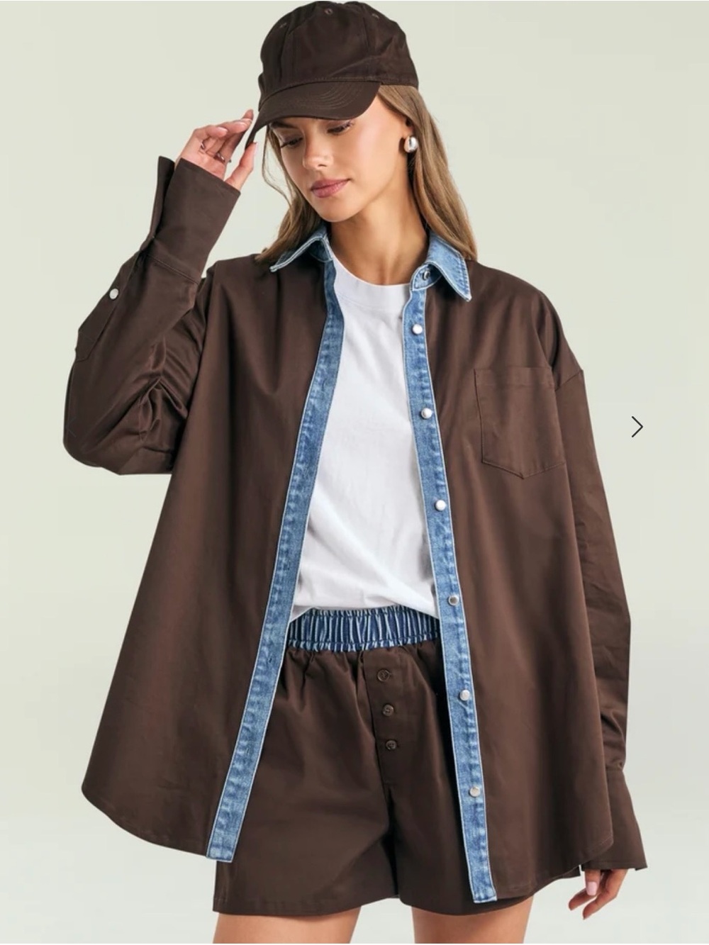 Seroya GILL OVERSIZED SHIRT TAKING THIS OFF MY POSHMARK TOM BUY IF INTERESTED!! - Picture 2 of 5